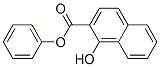1-羟基-2-萘甲酸苯酯结构式_132-54-7结构式
