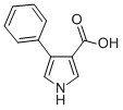 4-苯基-1h-吡咯-3-羧酸结构式_132040-12-1结构式