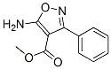 (9ci)-5-氨基-3-苯基-4-异噁唑羧酸甲酯结构式_132066-25-2结构式