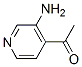 1-（3-氨基-4-吡啶基）乙酮结构式_13210-52-1结构式