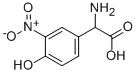 氨基-(4-羟基-3-硝基-苯基)-乙酸结构式_132203-87-3结构式