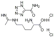 L-N6-(1-亚氨基乙基)赖氨酸5-四唑酰胺,二盐酸盐结构式_1322625-19-3结构式