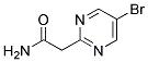 (9ci)-5-溴-2-嘧啶乙酰胺结构式_132288-08-5结构式