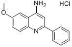 4-Amino-6-methoxy-2-phenylquinoline hydrochloride Structure,132346-95-3Structure