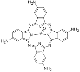 (Tetraaminophthalocyaninato)oxovanadium(IV) Structure,132503-15-2Structure