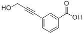 3-(3-Hydroxyprop-1-ynyl)benzoic acid Structure,132545-15-4Structure