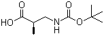 Boc-r-3-aminoisobutyric acid Structure,132696-45-8Structure