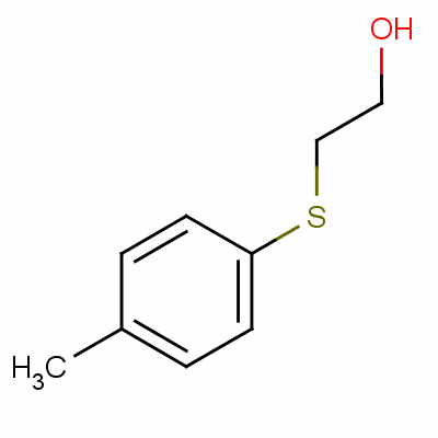 2-(对甲苯硫代)-乙醇结构式_13290-16-9结构式