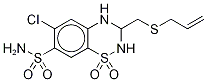阿尔噻嗪-d5结构式_1329837-71-9结构式