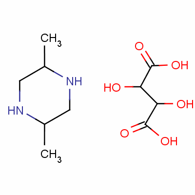 2,5-二甲基-哌嗪结构式_133-34-6结构式