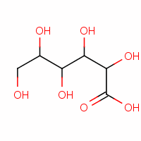 2,3,4,5,6-五羟基己酸结构式_133-42-6结构式