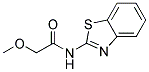 (9ci)-n-2-苯并噻唑-2-甲氧基-乙酰胺结构式_133024-42-7结构式
