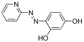 4-(2-吡啶偶氮)间苯二酚结构式_13311-52-9结构式