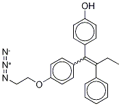 (E/Z)-N,N-二去甲基-4-羟基他莫昔芬2’-叠氮化物结构式_1331643-32-3结构式