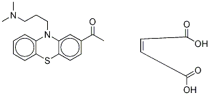 乙酰丙嗪-d6马来酸盐结构式_1331655-50-5结构式