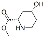 顺式-(9ci)-4-羟基-2-哌啶羧酸甲酯结构式_133192-44-6结构式