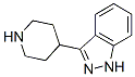 3-哌啶-4-基-1H-吲唑结构式_133455-10-4结构式