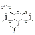 2,3,4,6-四-o-乙酰基-beta-d-硫代吡喃葡萄糖苷甲酯结构式_13350-45-3结构式