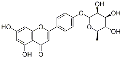 芹菜甙元 4’-O-鼠李糖苷结构式_133538-77-9结构式