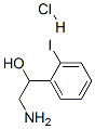 2-氨基-1-(2-碘苯基)-乙醇盐酸盐结构式_133562-34-2结构式
