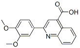2-(3,4-Dimethoxyphenyl)quinoline-4-carboxylic acid Structure,133676-16-1Structure