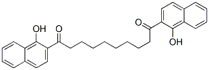 1,10-双-(1-羟基-2-萘)-1,10-癸二酮结构式_13379-63-0结构式
