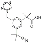 阿那曲唑杂质3结构式_1338800-82-0结构式