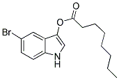 5-Bromo-3-indoxyl caprylate Structure,133950-69-3Structure