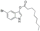 5-Bromo-3-indoxyl nonanoate Structure,133950-70-6Structure