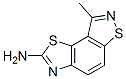 (7CI,8CI)-2-氨基-8-甲基-噻唑并[5,4-e][1,2]苯异噻唑结构式_13399-27-4结构式
