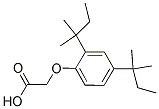 2,4-二特戊基苯氧基乙酸结构式_13402-96-5结构式
