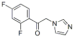 1-(2,4-二氟苯基)-2-(1H-咪唑-1-基)-乙酮结构式_134071-11-7结构式