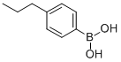 4-丙基苯硼酸结构式_134150-01-9结构式