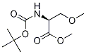 N-[(1,1-二甲基乙氧基)羰基]-O-甲基-L-丝氨酸甲酯结构式_134167-07-0结构式