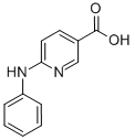 6-(苯基氨基)-3-吡啶羧酸结构式_13426-16-9结构式