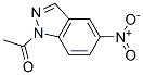 1-乙酰基-5-硝基-1H-吲唑结构式_13436-55-0结构式