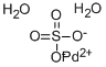 硫酸钯(II)二水合物结构式_13444-98-9结构式