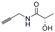 (s)-(9ci)-2-羟基-n-2-丙炔丙酰胺结构式_134441-85-3结构式