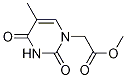 Methyl 2-(5-Methyl-2,4-dioxo-1,2,3,4-tetrahydropyrimidin-1-yl)acetate Structure,134456-94-3Structure
