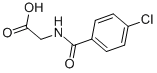 (4-Chloro-benzoylamino)-acetic acid Structure,13450-77-6Structure