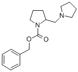 2-Pyrrolidin-1-ylmethyl-pyrrolidine-1-carboxylic acid benzyl ester Structure,134591-58-5Structure