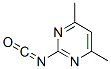 (9CI)-2-异氰酰基-4,6-二甲基-嘧啶结构式_134600-72-9结构式