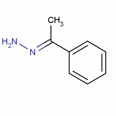 1-苯乙酮肼酮结构式_13466-30-3结构式