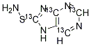 硫唑嘌呤-13C4结构式_1346600-71-2结构式