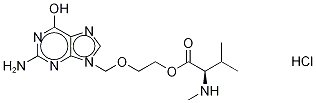阿昔洛韦N-甲基-L-缬氨酸酯盐酸盐结构式_1346617-39-7结构式