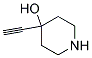 (9ci)-4-乙炔-4-羟基哌啶结构式_134701-51-2结构式
