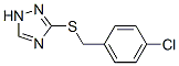 3-[(4-Chlorobenzyl)thio]-1H-1,2,4-triazole Structure,134796-34-2Structure