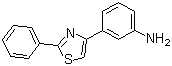 3-(2-苯基噻唑-4-基)苯胺结构式_134812-32-1结构式