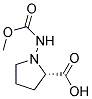 (9ci)-1-[(甲氧基羰基)氨基]-L-脯氨酸结构式_134920-23-3结构式