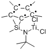 2,3,4,5-Tetramethylcyclopentadienedimethylsilyl-tert-butylamindo titanium dichloride Structure,135072-61-6Structure